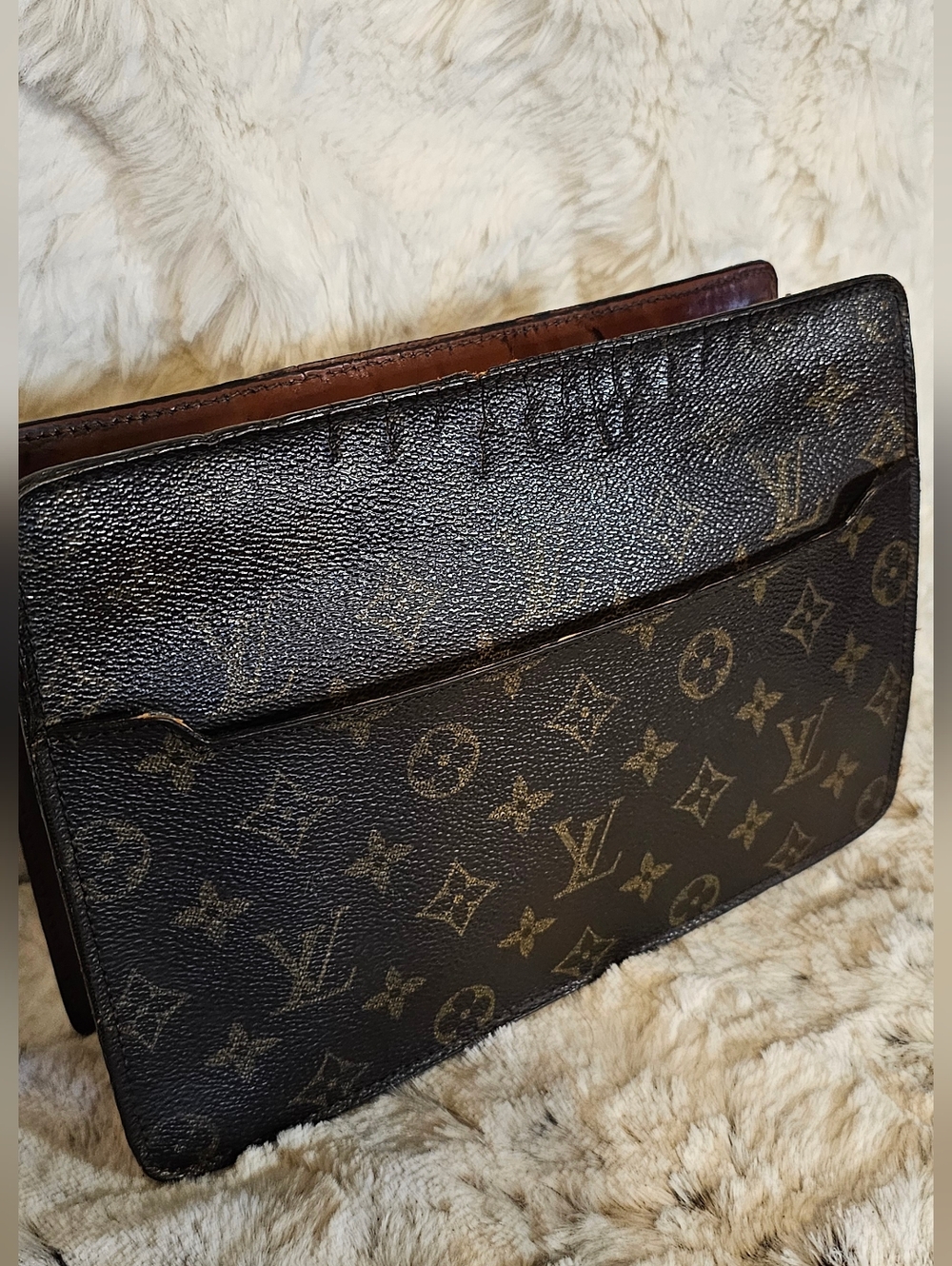 Louis Vuitton  Monogram * Project  Condition Pochette Homme Clutch